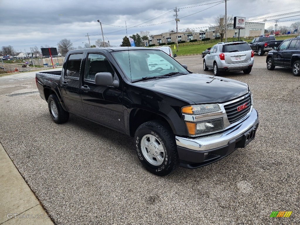 2006 Canyon SLE Crew Cab - Onyx Black / Dark Pewter photo #4