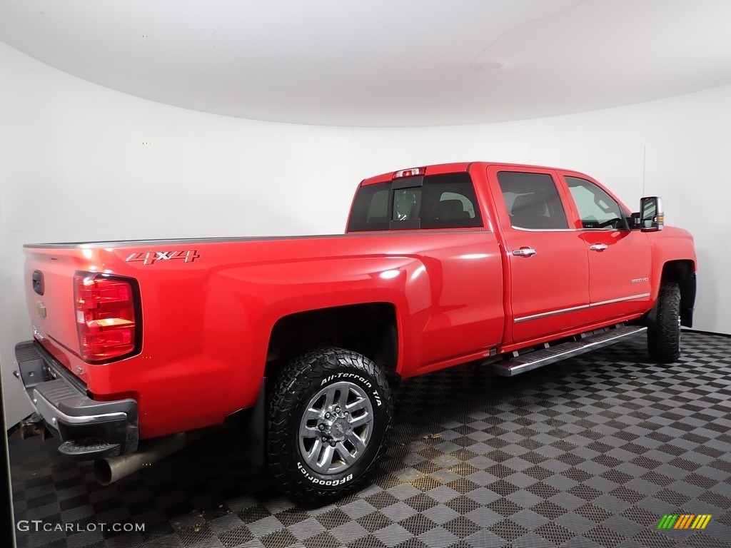 2019 Silverado 3500HD LTZ Crew Cab 4x4 - Red Hot / Cocoa/­Dune photo #12