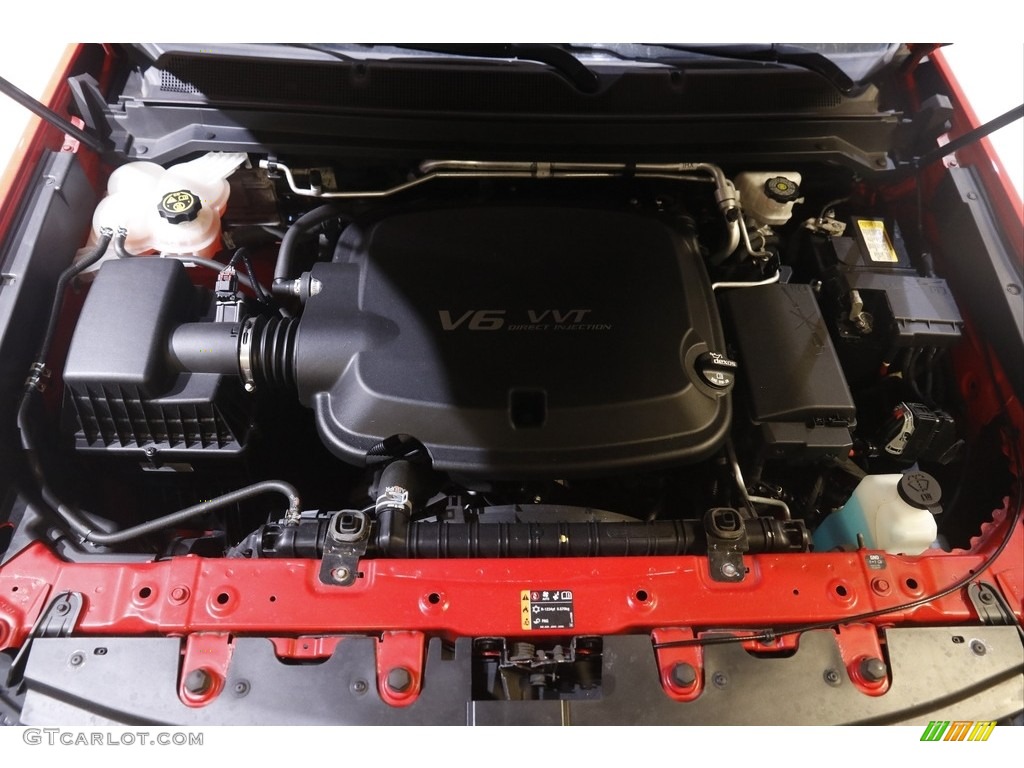 2018 Colorado Z71 Crew Cab 4x4 - Red Hot / Jet Black photo #21