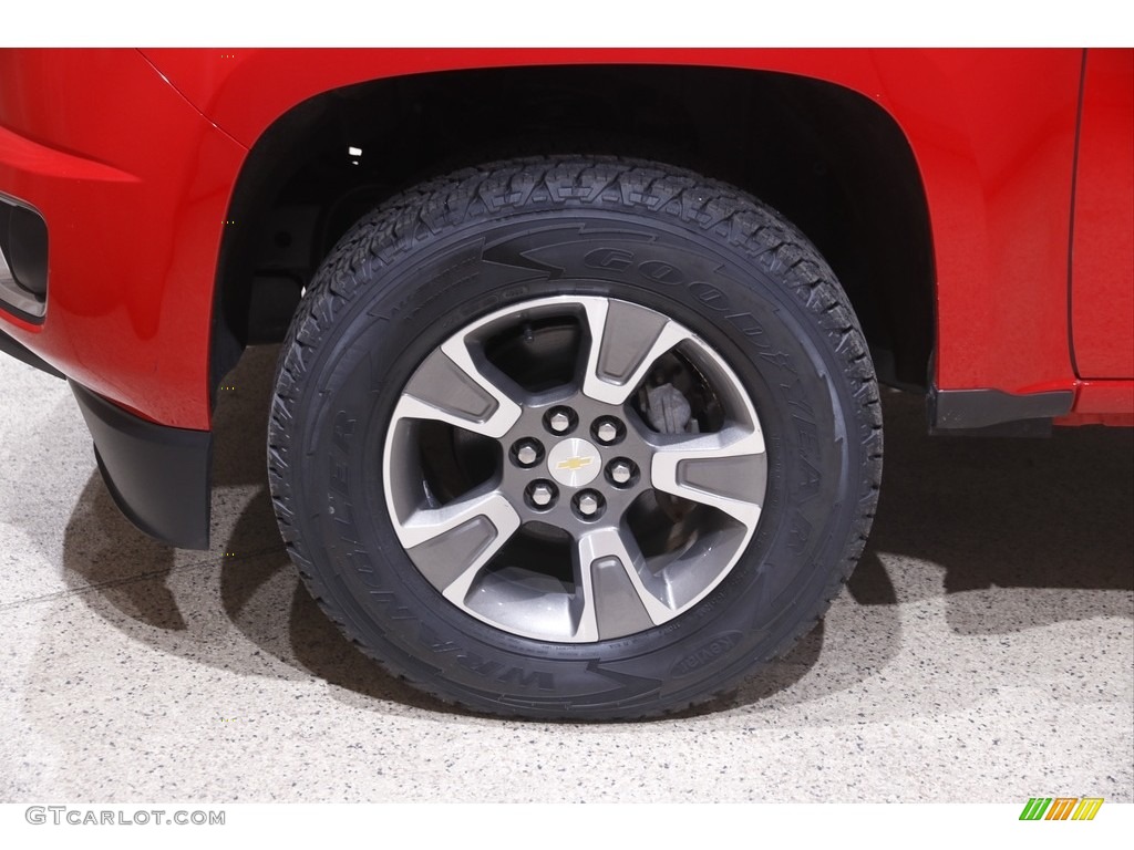 2018 Colorado Z71 Crew Cab 4x4 - Red Hot / Jet Black photo #22