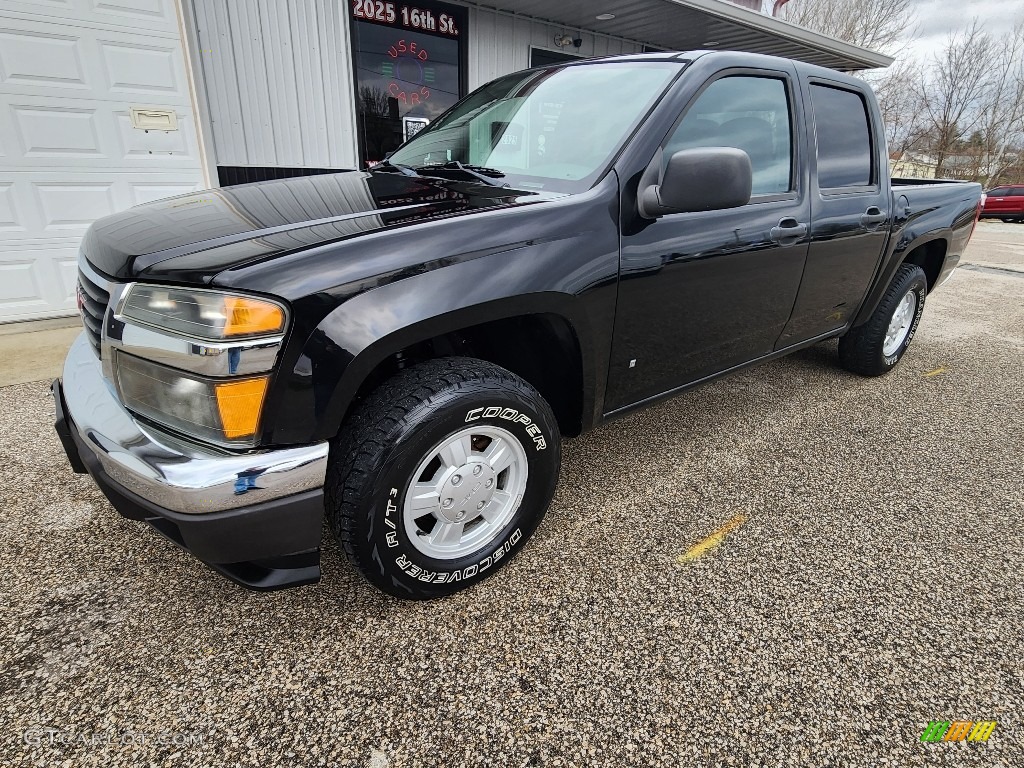 2006 Canyon SLE Crew Cab - Onyx Black / Dark Pewter photo #21