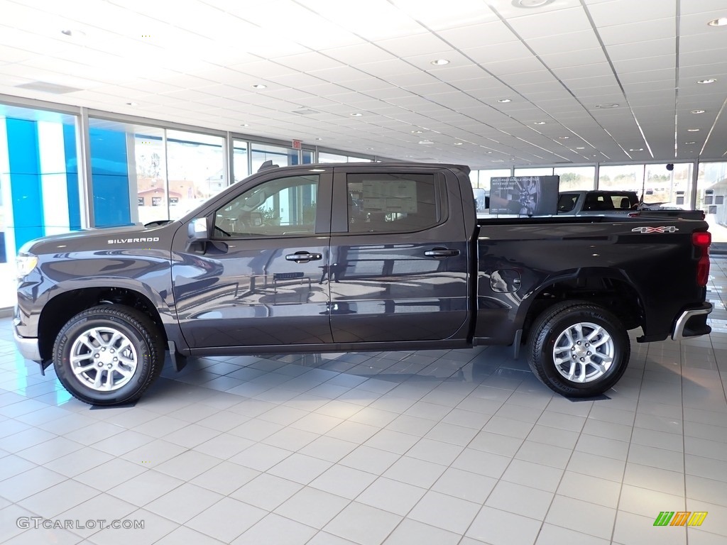 2023 Silverado 1500 LT Crew Cab 4x4 - Dark Ash Metallic / Jet Black photo #7