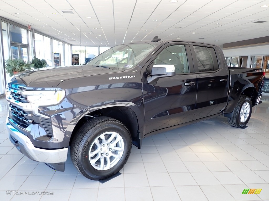 2023 Silverado 1500 LT Crew Cab 4x4 - Dark Ash Metallic / Jet Black photo #8