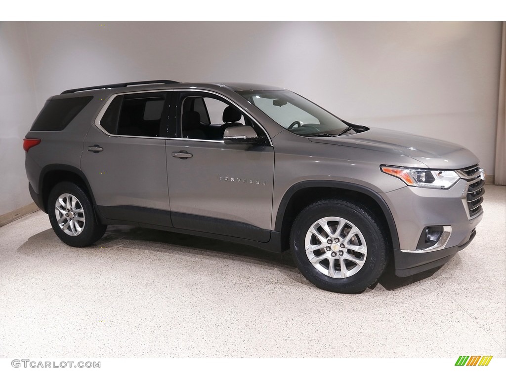 2019 Traverse LT AWD - Pepperdust Metallic / Jet Black photo #1