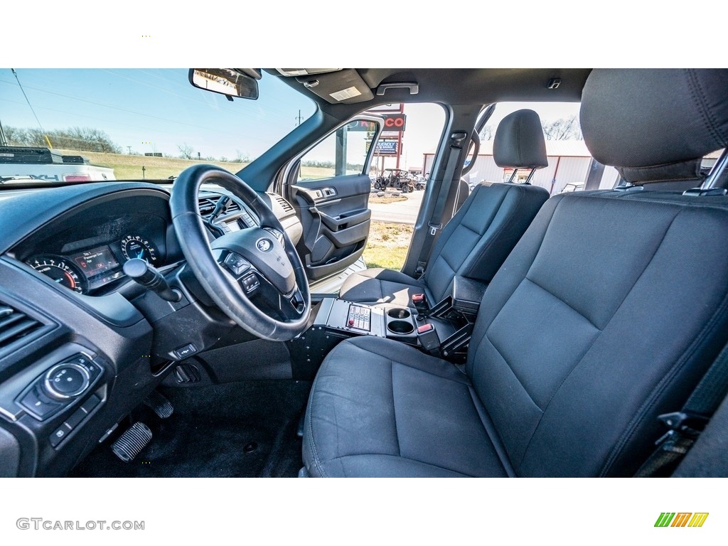 2017 Explorer Police Interceptor AWD - Ingot Silver / Ebony Black photo #11