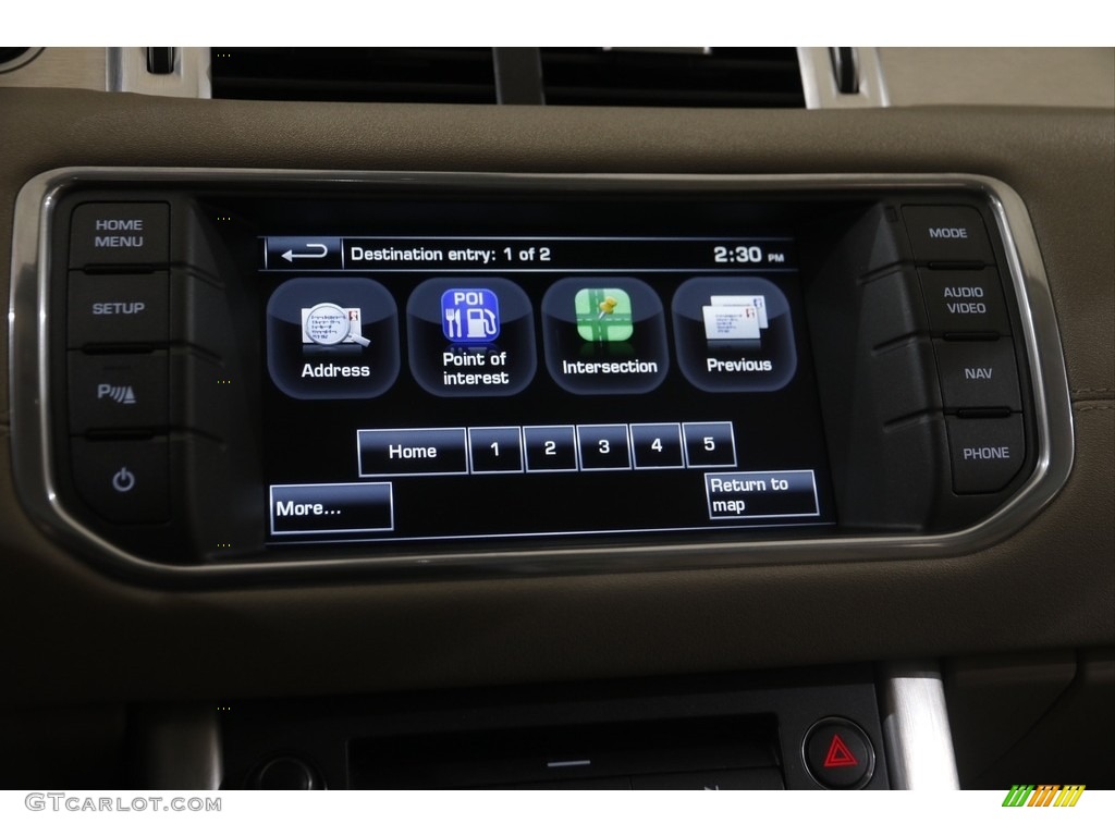 2015 Land Rover Range Rover Evoque Pure Plus Controls Photo #145834122