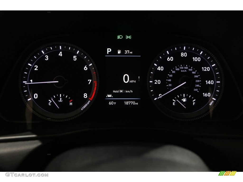 2020 Sonata SEL - Quartz White / Black photo #8
