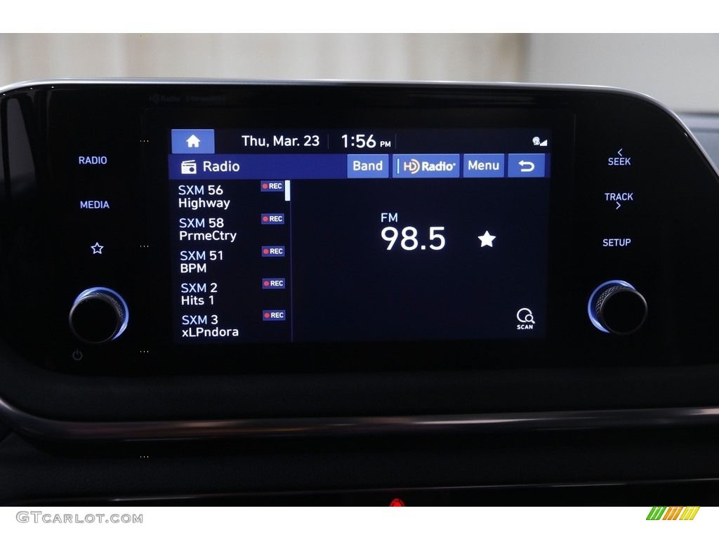 2020 Sonata SEL - Quartz White / Black photo #12