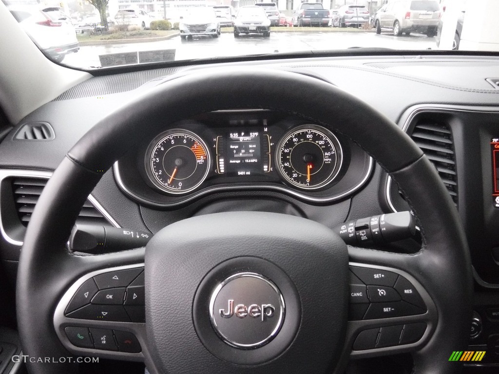 2020 Cherokee Latitude Plus 4x4 - Sting-Gray / Black photo #27