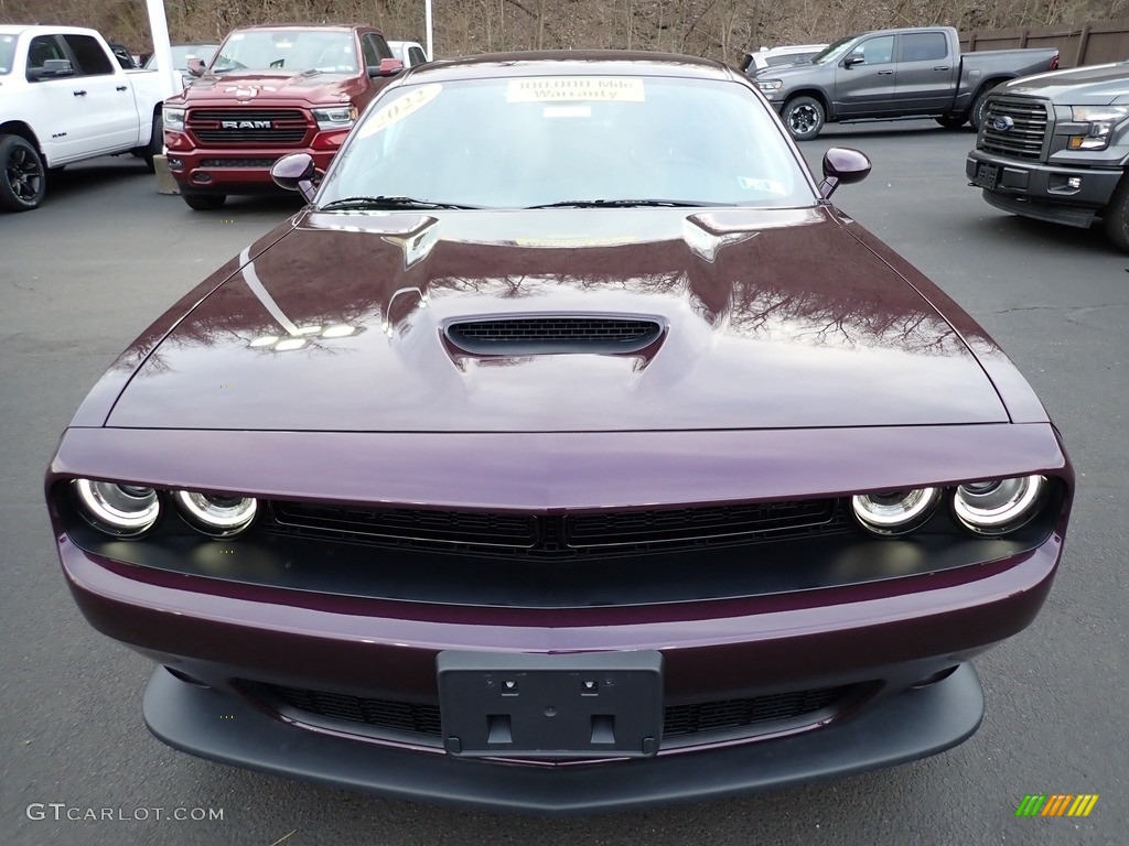 2022 Challenger GT AWD Blacktop - Hellraisin / Black photo #9