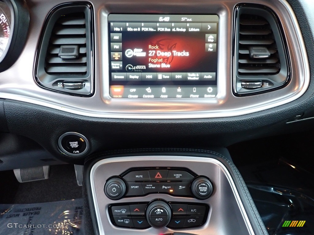 2022 Dodge Challenger GT AWD Blacktop Controls Photo #145834662