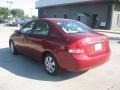 2008 Spicy Red Kia Spectra EX Sedan  photo #5