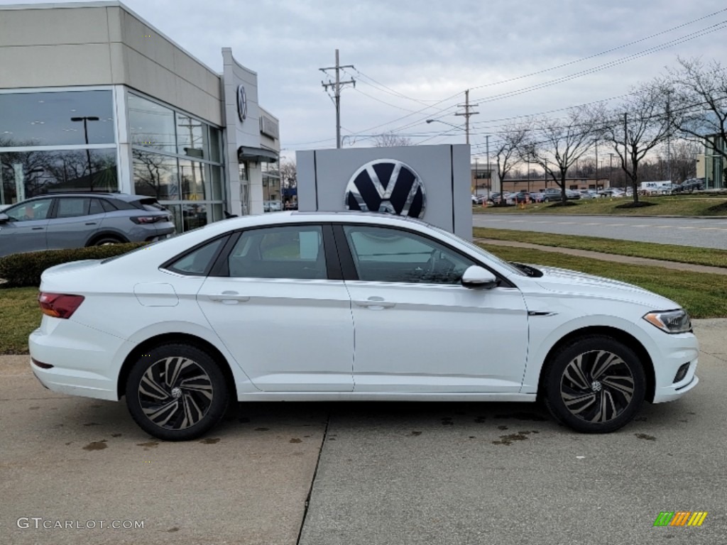 2019 Jetta SEL Premium - Pure White / Titan Black photo #2