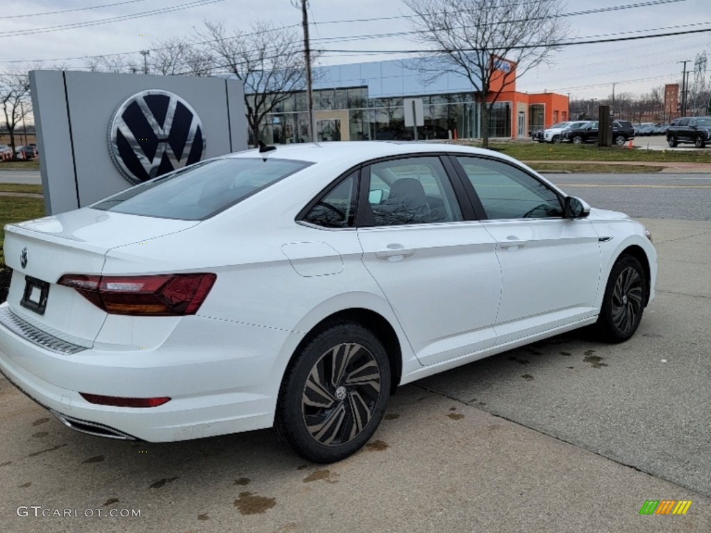 2019 Jetta SEL Premium - Pure White / Titan Black photo #3