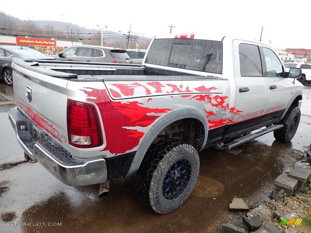 2015 2500 Powerwagon Crew Cab 4x4 - Bright Silver Metallic / Black photo #3