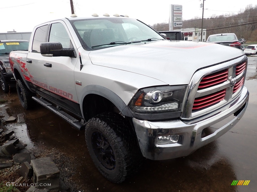 2015 2500 Powerwagon Crew Cab 4x4 - Bright Silver Metallic / Black photo #4