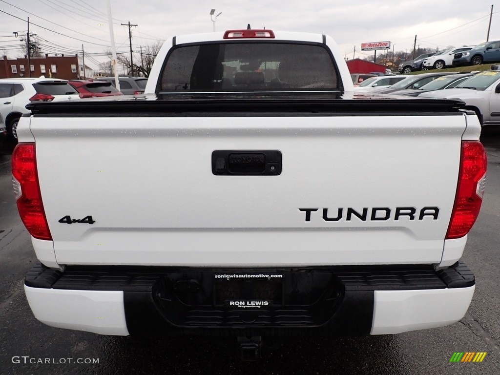 2020 Tundra TRD Pro CrewMax 4x4 - Super White / Black photo #4