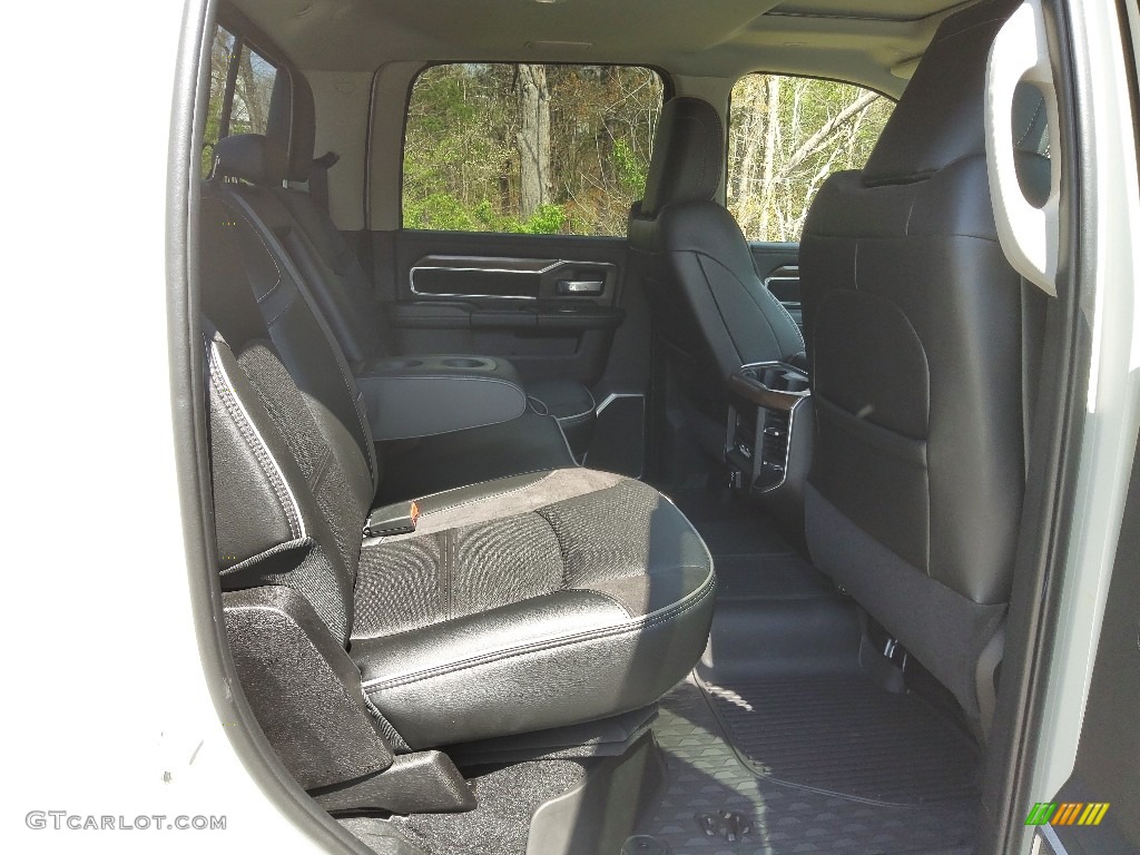 2023 3500 Laramie Crew Cab 4x4 - Pearl White / Black photo #19