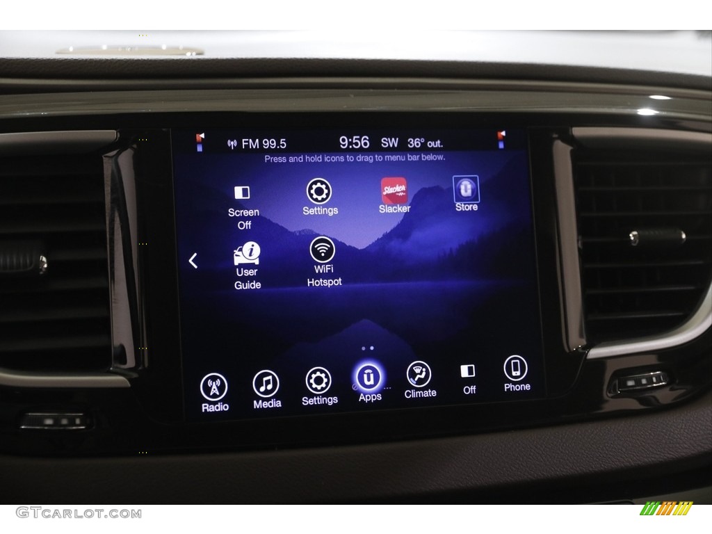 2017 Pacifica Touring - Dark Cordovan Pearl / Cognac/Alloy/Toffee photo #12