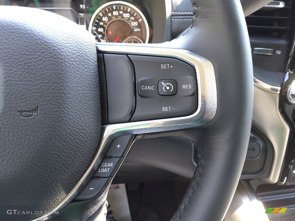 2023 Ram 3500 Laramie Crew Cab 4x4 Black Steering Wheel Photo #145837237