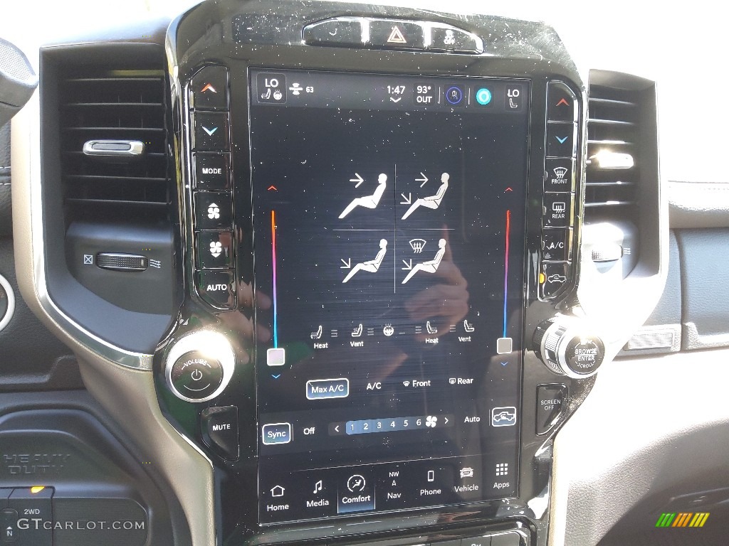 2023 Ram 3500 Laramie Crew Cab 4x4 Controls Photo #145837380