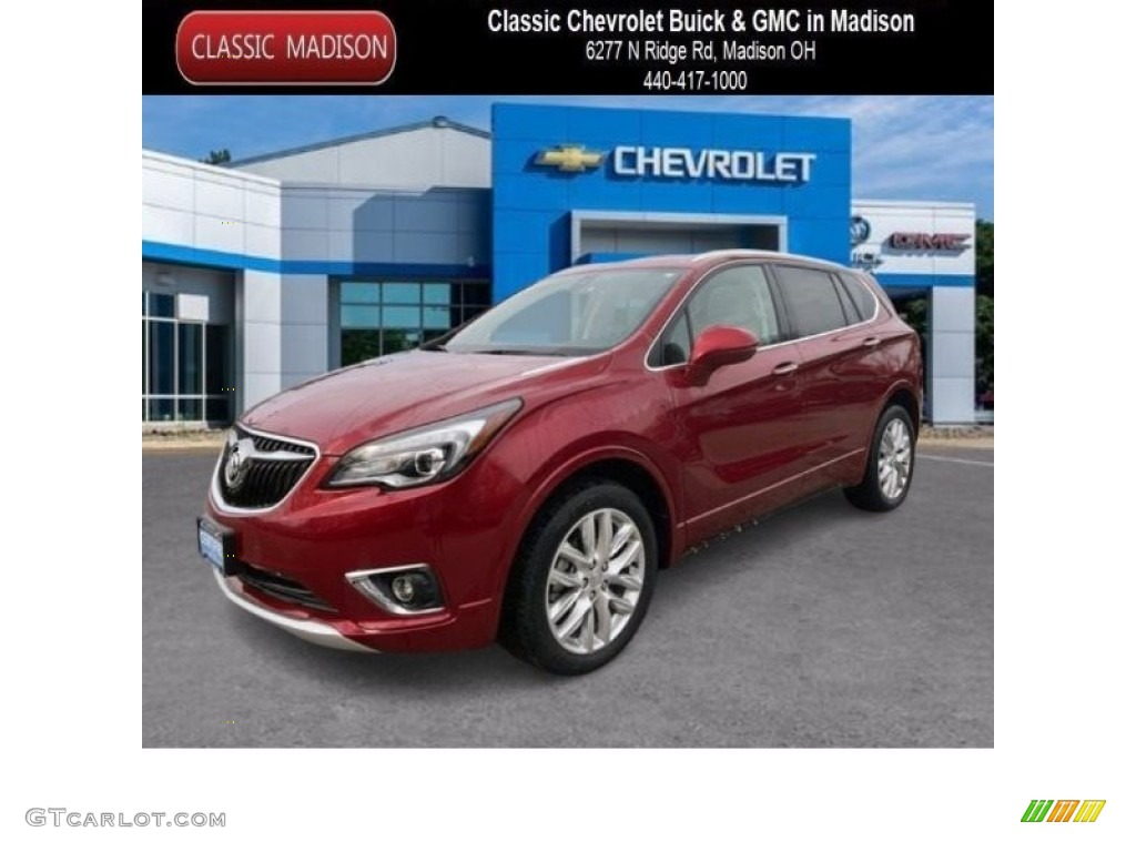 2020 Envision Premium AWD - Chili Red Metallic / Dark Galvanized photo #1
