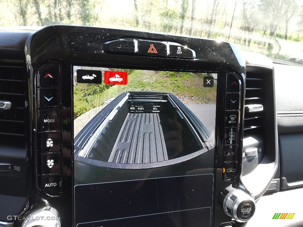 2023 3500 Laramie Crew Cab 4x4 - Pearl White / Black photo #31