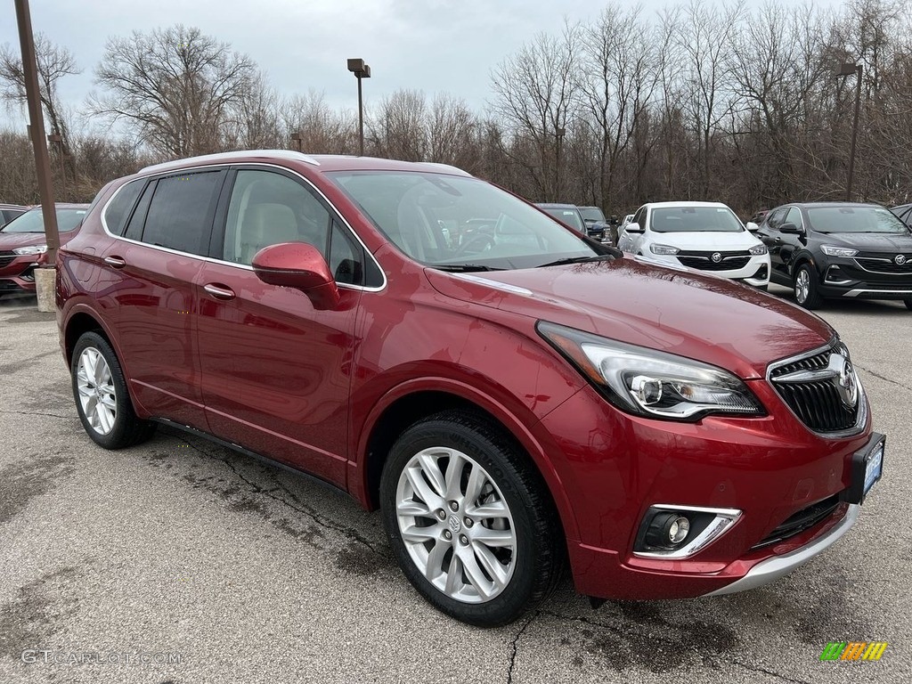 2020 Envision Premium AWD - Chili Red Metallic / Dark Galvanized photo #4