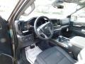 Jet Black Front Seat Photo for 2023 Chevrolet Silverado 1500 #145837500