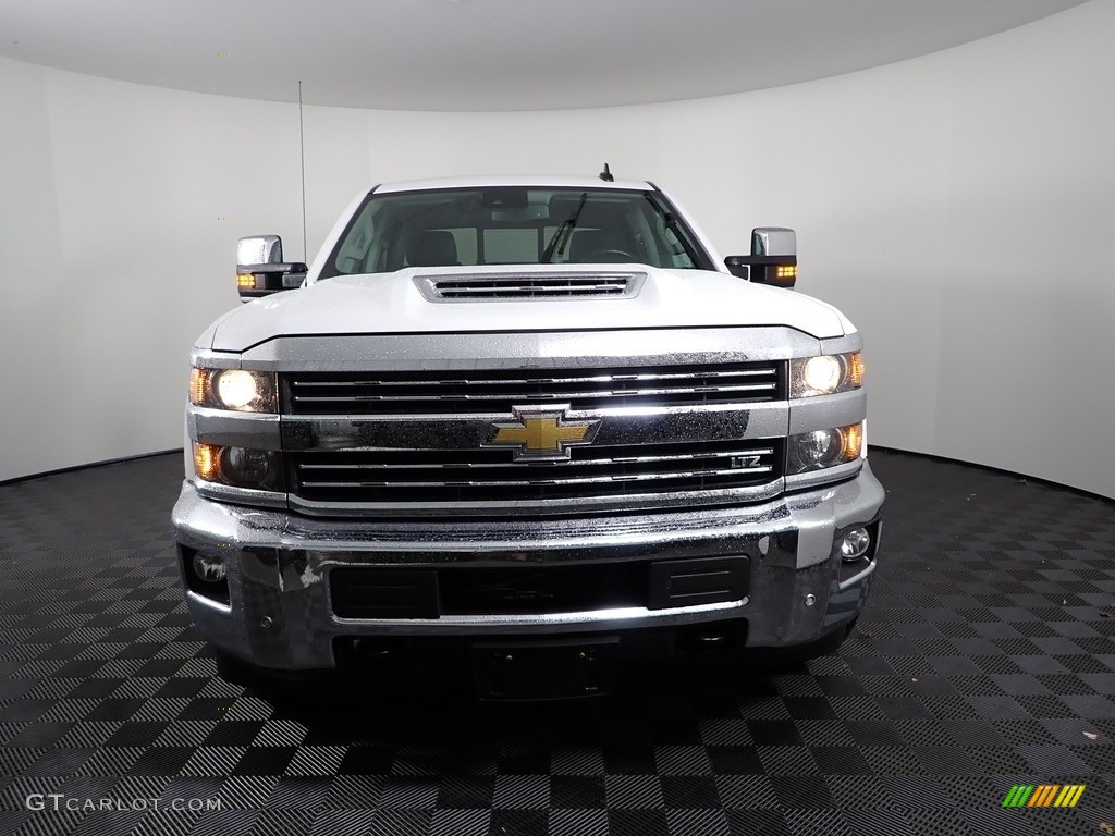 2018 Silverado 3500HD LTZ Crew Cab 4x4 - Summit White / Jet Black photo #5