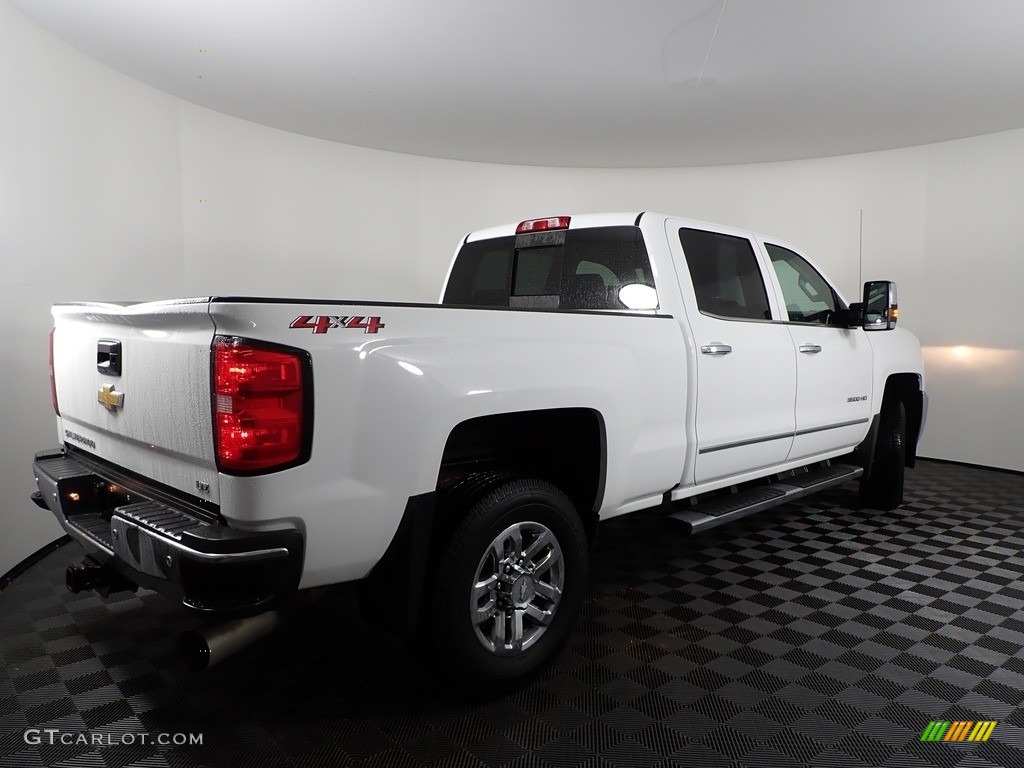 2018 Silverado 3500HD LTZ Crew Cab 4x4 - Summit White / Jet Black photo #10