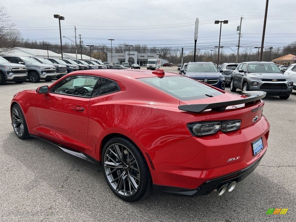 2022 Camaro ZL1 Coupe - Red Hot / Jet Black/Red Accents photo #2