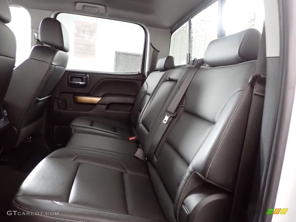 2018 Chevrolet Silverado 3500HD LTZ Crew Cab 4x4 Rear Seat Photo #145837995