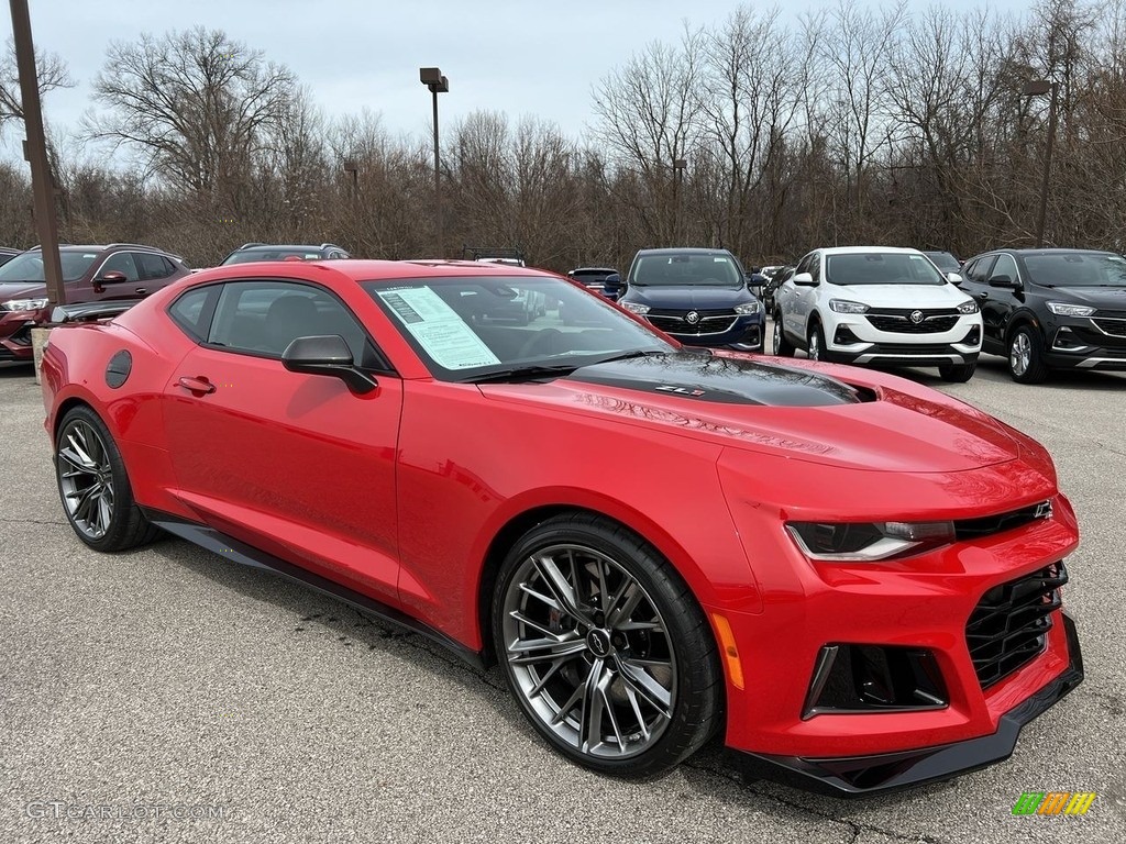 Red Hot 2022 Chevrolet Camaro ZL1 Coupe Exterior Photo #145838010