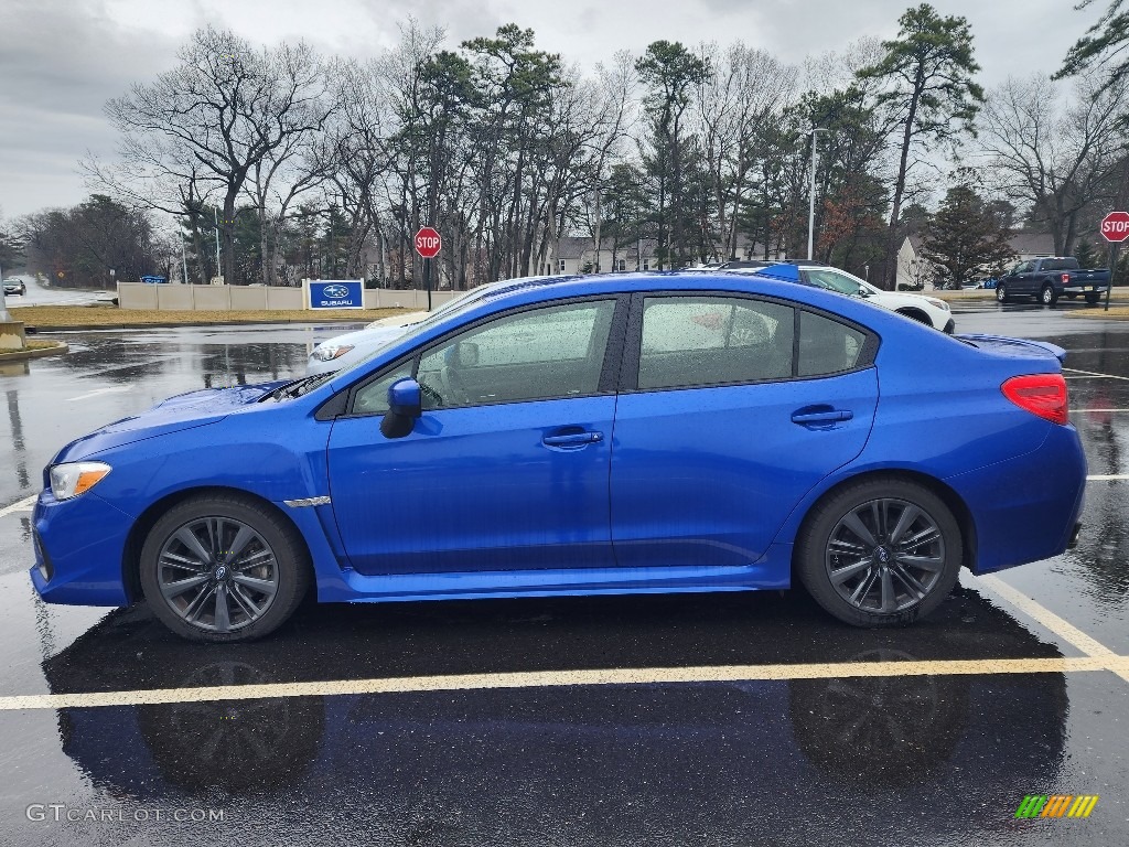 WR Blue Pearl 2021 Subaru WRX Standard WRX Model Exterior Photo #145838352