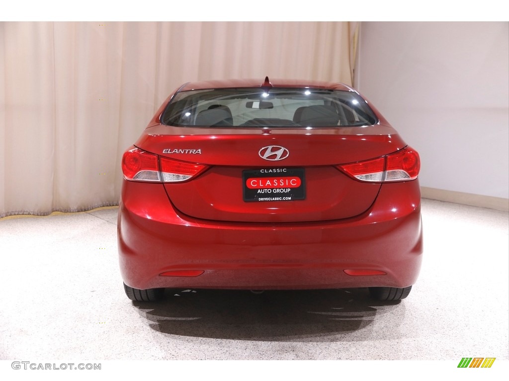 2013 Elantra GLS - Red / Gray photo #16