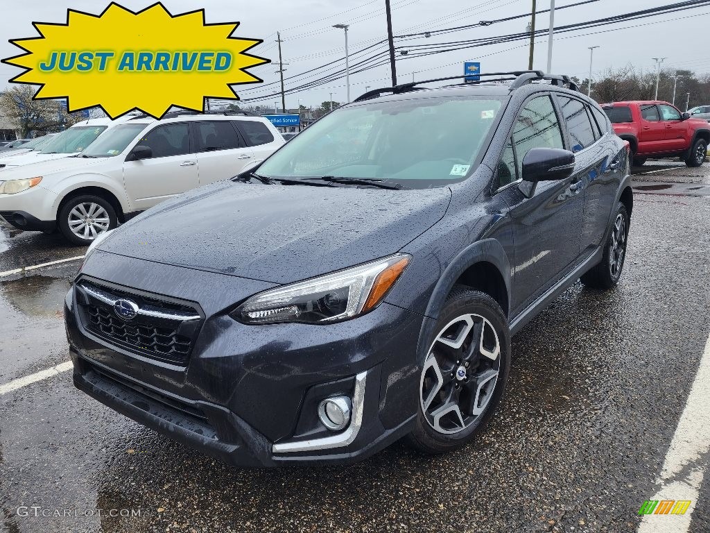 2018 Crosstrek 2.0i Limited - Dark Gray Metallic / Black photo #1