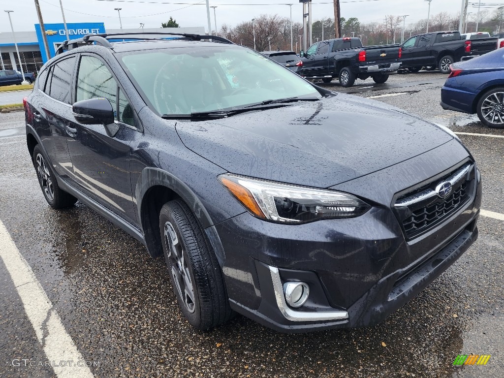 2018 Crosstrek 2.0i Limited - Dark Gray Metallic / Black photo #2