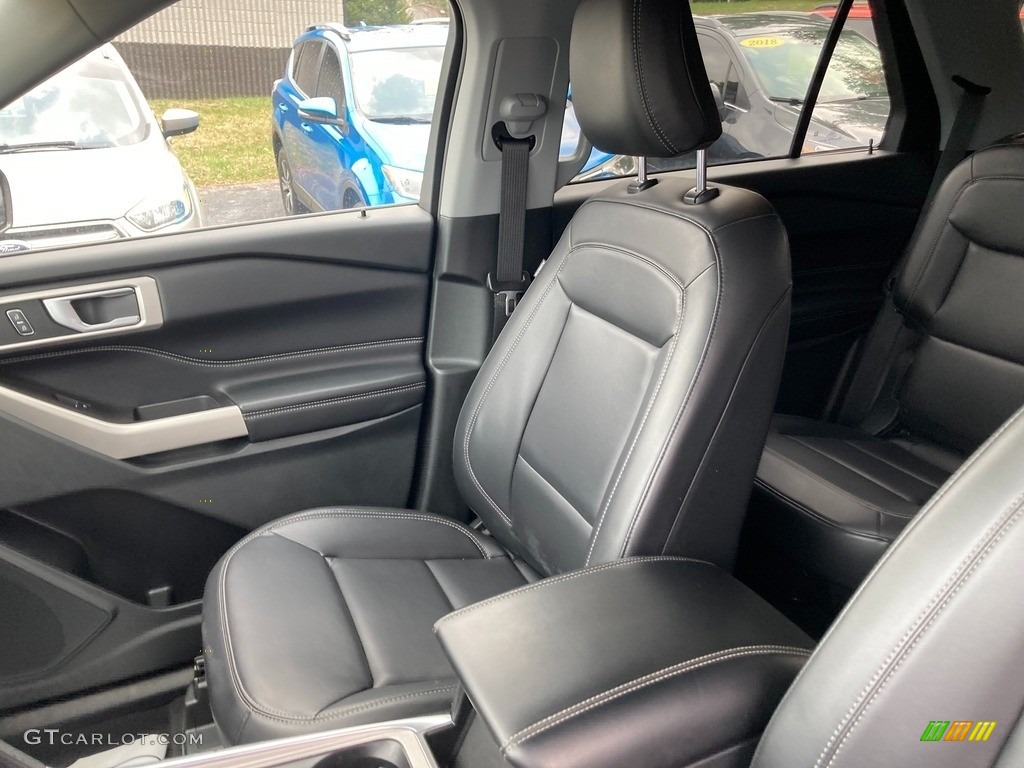 2021 Explorer XLT - Agate Black Metallic / Ebony photo #11