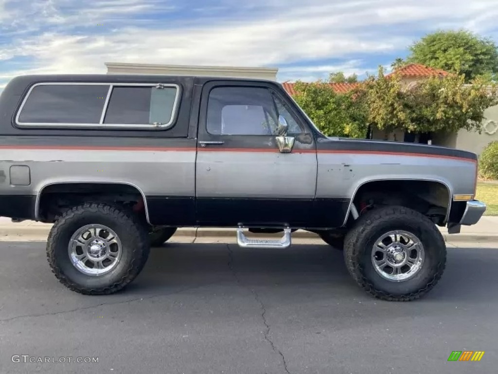 Midnight Black 1987 Chevrolet Blazer Silverado 4x4 Exterior Photo #145838806