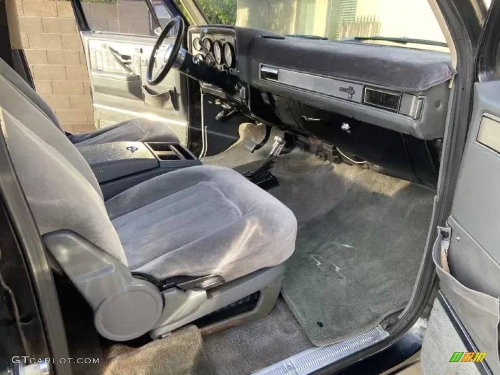 1987 Chevrolet Blazer Silverado 4x4 Front Seat Photo #145838871