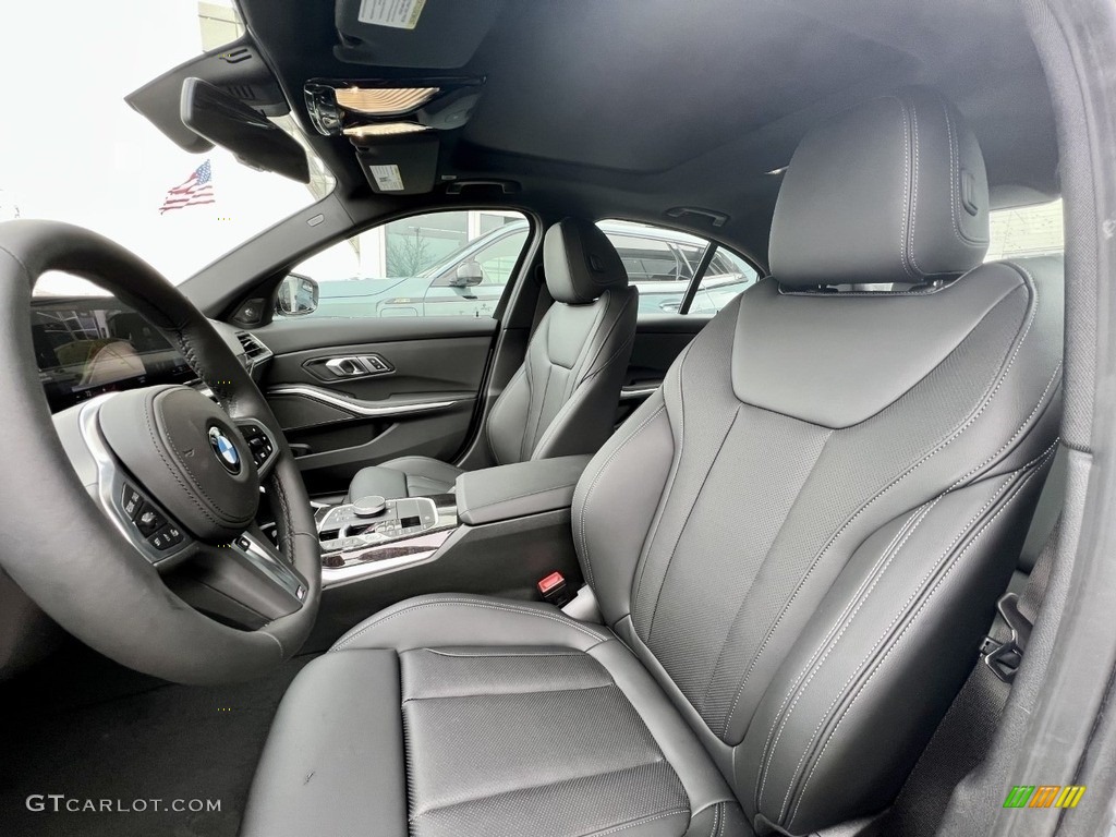 Black Interior 2023 BMW 3 Series 330i xDrive Sedan Photo #145838982
