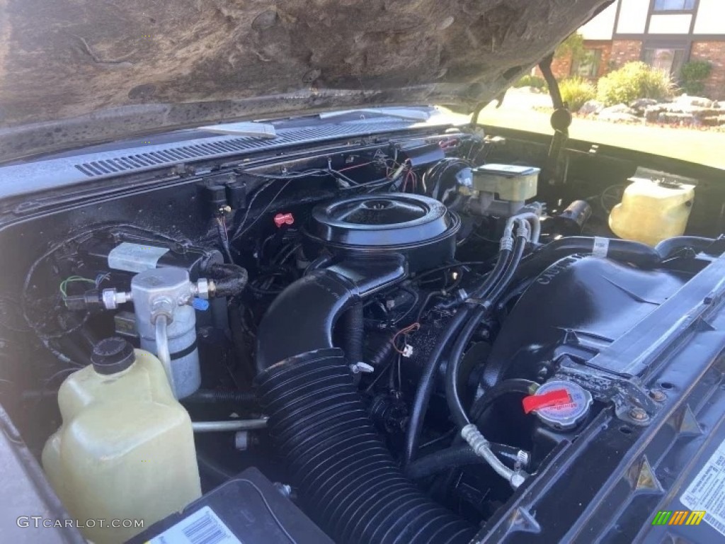 1987 Chevrolet Blazer Silverado 4x4 6.2 Liter OHV 16-Valve Diesel V8 Engine Photo #145838988