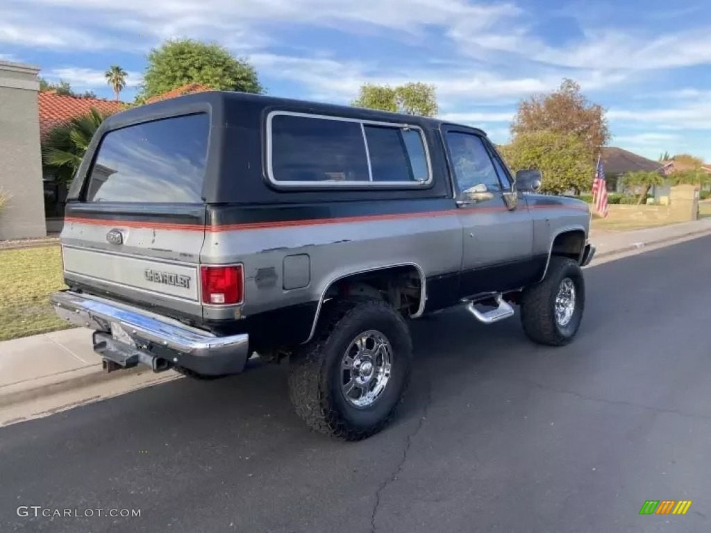 Midnight Black 1987 Chevrolet Blazer Silverado 4x4 Exterior Photo #145839033