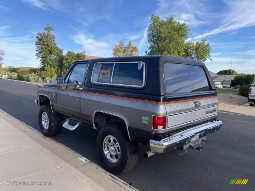 Midnight Black 1987 Chevrolet Blazer Silverado 4x4 Exterior Photo #145839057