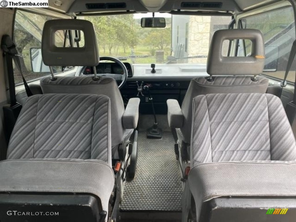 1989 Volkswagen Vanagon GL Wolfsburg Edition Rear Seat Photo #145839126