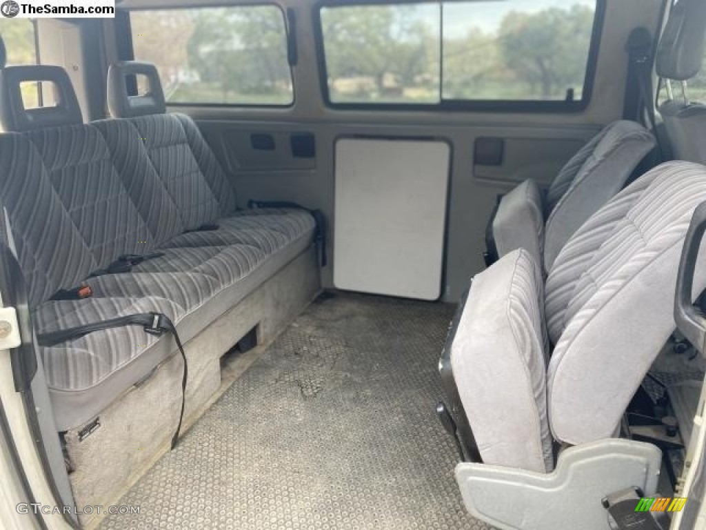 1989 Volkswagen Vanagon GL Wolfsburg Edition Rear Seat Photos
