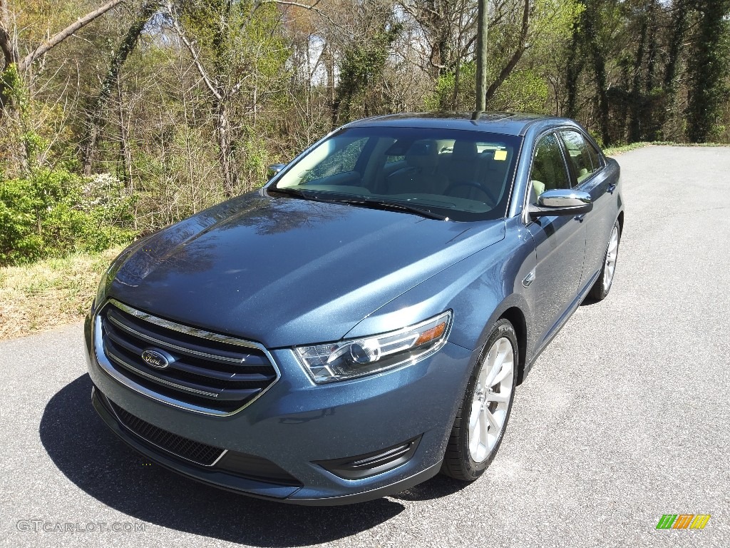 2019 Taurus Limited - Blue Metallic / Dune photo #2
