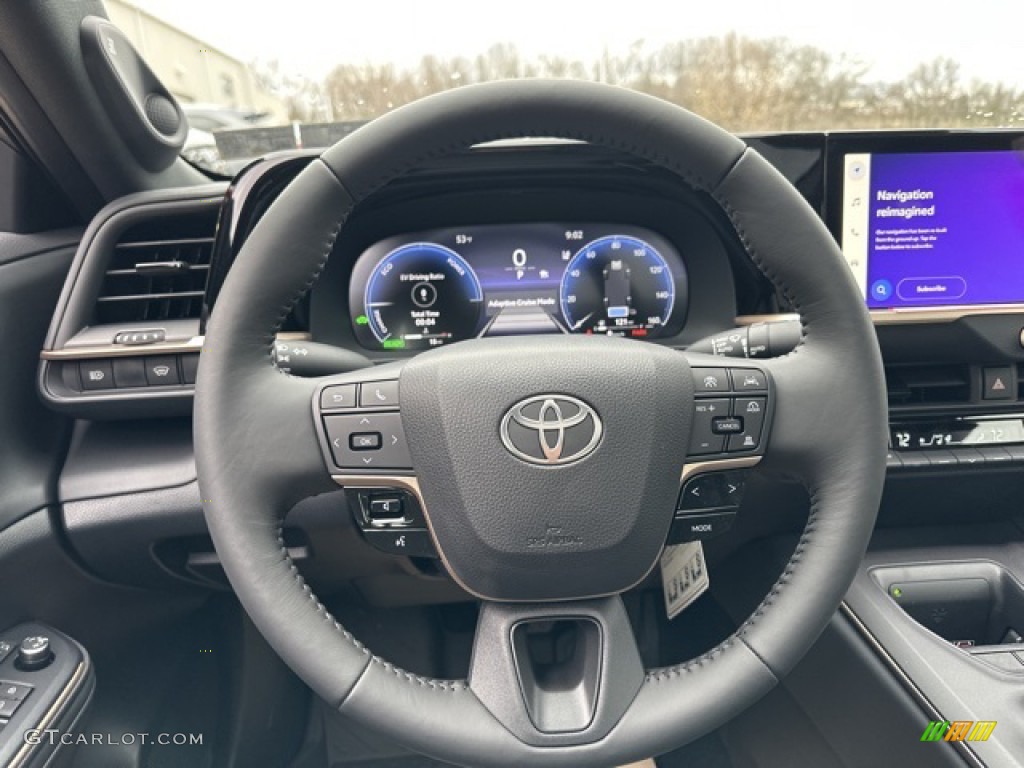 2023 Toyota Crown Limited AWD Black Steering Wheel Photo #145839617