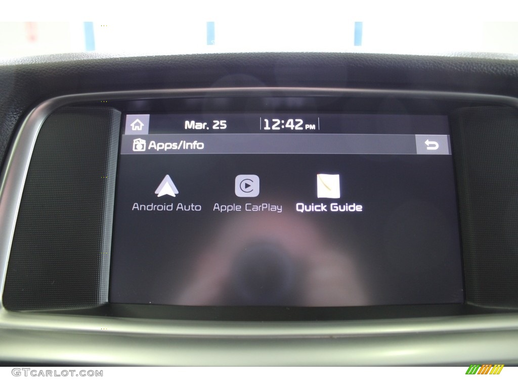 2020 Optima LX - Sparkling Silver / Black photo #37